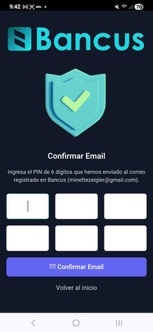 8. Get Code from email